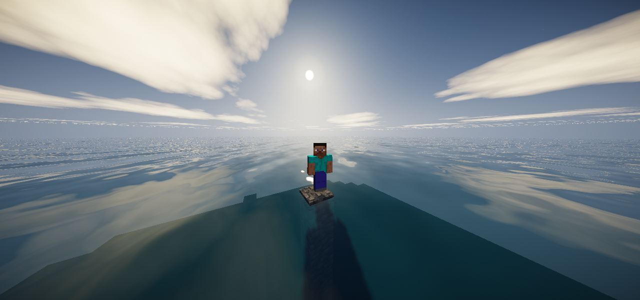 Skygleam Shader Activado